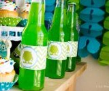 Lime Slime Monsters Inc. Baby Shower Ideas - PinkDucky.com