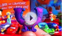 3 Toy Surprise Eggs Disney Pixar Monsters University Movie