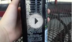 Energy drink review. Monster energy drink origional flavor.
