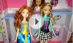 The Spooky House of Monster High Pet Elsa And Ana Princess