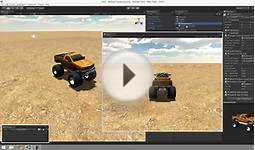 Unity Monster Truck Physics Project - Real time demo