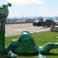 Champ the Lake Monster Statue