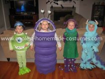 Coolest Monster's Inc Group Costume 8
