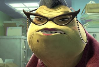 Office Lady Monsters Inc