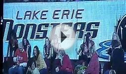 Lake Erie Monsters Hockey Girls 3-4-12 Pucks&Paws Day