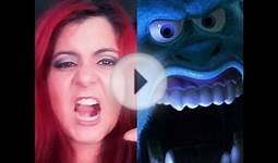 Monster INC. makeup tutotialSULLY